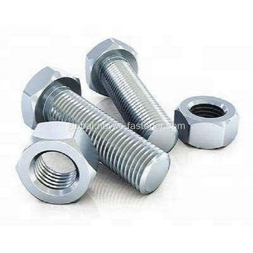 Allen Key Nut M10 HEX NUT HOT DIP GALVANIZED Manufactory